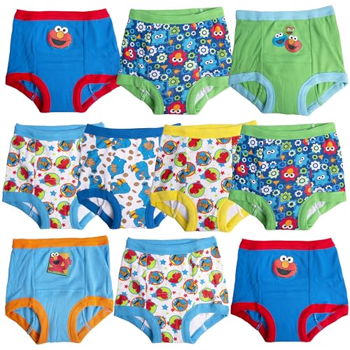 Sesame Street Unisex Toddler Potty Training Pants with Elmo Cookie Monster and Big Bird with Stickers Success Chart 0 belly baby and beyond