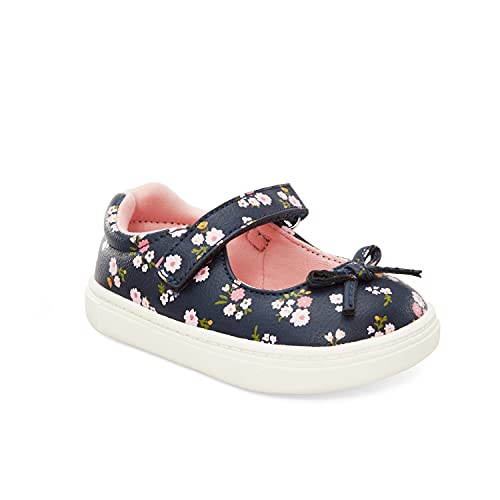 Simple Joys by Carters Baby Girls Elodie Sneaker Mary Jane Flat 0 belly baby and beyond