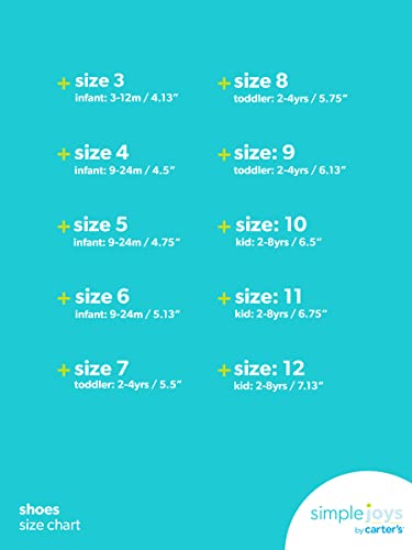 Simple Joys by Carters Girls Shawn Water Sandal 0 4 belly baby and beyond