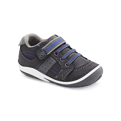 Stride Rite Soft Motion Baby and Toddler Boys Artie Athletic Sneaker 0 belly baby and beyond