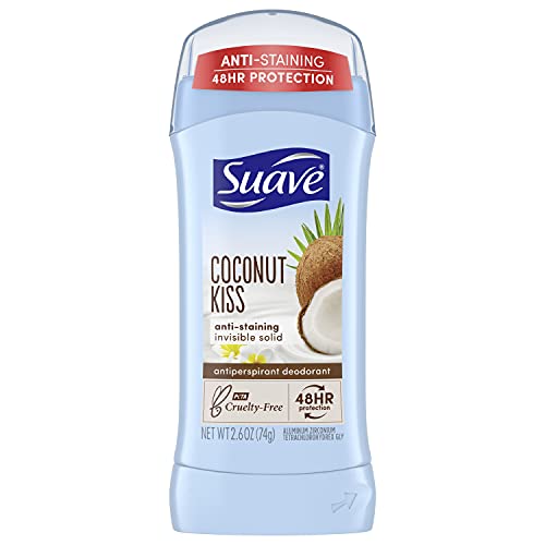 Suave Deodorant Antiperspirant Deodorant Stick 48 hour Odor and Wetness Protection Coconut Kiss Deodorant for Women 26 oz 0 belly baby and beyond