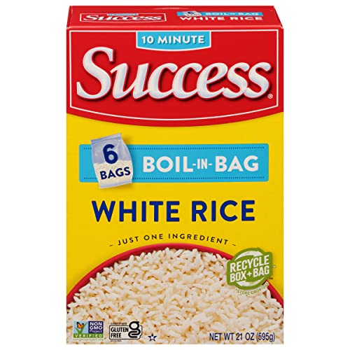 Success Boil in Bag Rice White Rice Quick and Easy Rice Meals 21 Ounce Box 0 belly baby and beyond
