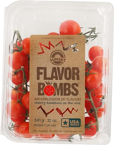 Sunset Flavor Bombs Cherry Tomatoes On The Vine 12 oz 0 belly baby and beyond