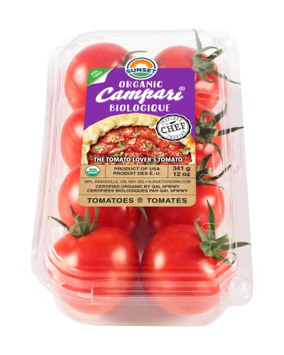 Sunset Organic Campari Tomatoes 12 oz 0 belly baby and beyond