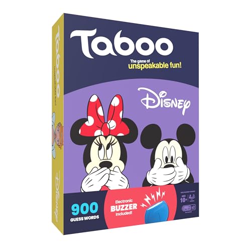Taboo Disney Edition Party Board Game Disney Themed Family Guess Word Game Officially Licensed Disney Merchandise Game for 2 Players or More Perfect for Disney Fans Ages 10 and Up 0 belly baby and beyond
