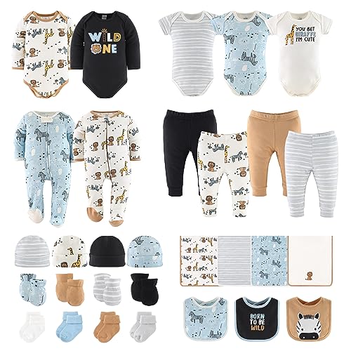 The Peanutshell Baby Layette Gift Set Boy or Girl Newborn 0 3 3 6 6 9 Month Essentials Must Haves Baby Registry Items 0 belly baby and beyond