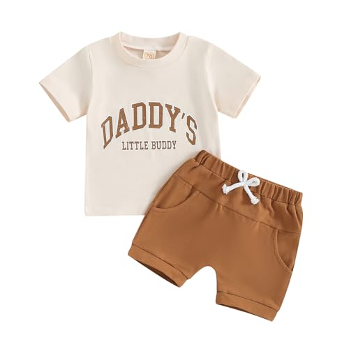 Toddler Baby Boy Summer Clothes Color Block Short Sleeve T Shirt Tops Elastic Shorts 2Pcs Newborn Outfits 0 belly baby and beyond