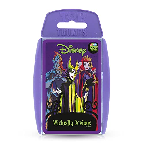 Top Trumps Card Game Disney Wickedly Devious Family Games for Kids and Adults Learning Games Kids Card Games for 2 Players and More Kid War Games Card Wars for 6 Plus Kids 0 belly baby and beyond