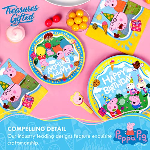 Treasures Gifted Officially Licensed Peppa Pig Paper Cups 24ct 9oz Peppa Pig Cups for Kids Peppa Pig Birthday Party Cups Peppa Pig Party Supplies Peppa Pig Birthday Party Supplies 0 3 belly baby and beyond