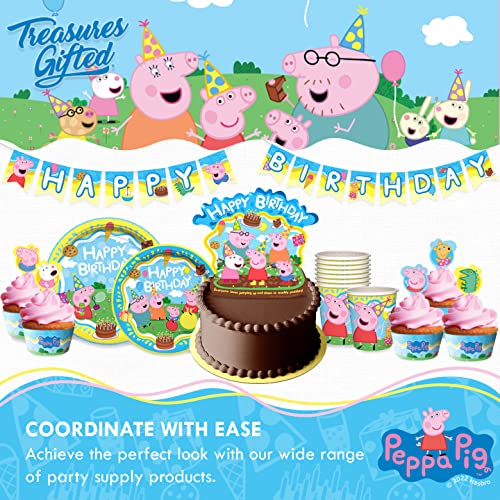 Treasures Gifted Officially Licensed Peppa Pig Paper Cups 24ct 9oz Peppa Pig Cups for Kids Peppa Pig Birthday Party Cups Peppa Pig Party Supplies Peppa Pig Birthday Party Supplies 0 4 belly baby and beyond