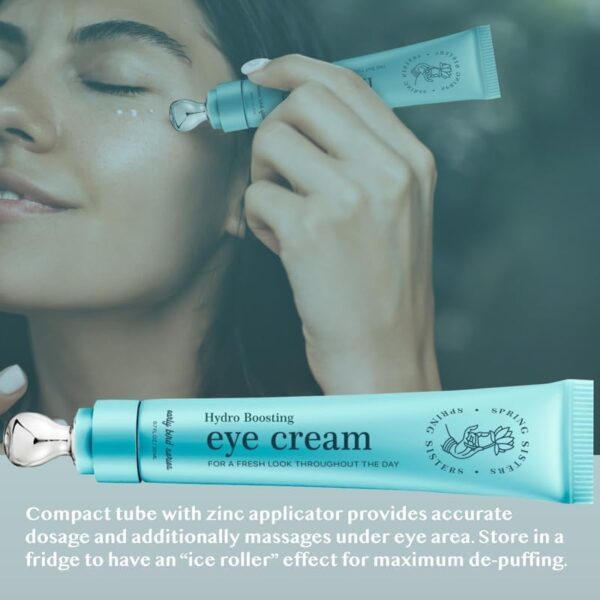 Under Eye Cream for Dark Circles and Puffiness Caffeine Eye Cream Anti Aging Brightener With Niacinamide Squalane Peptide Complex Korean Skin Care Formula Massage Zinc Roller Puffy Eyes 0 3 belly baby and beyond