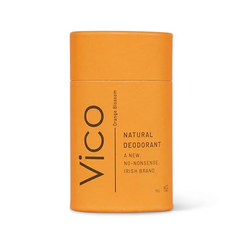 Vico Natural Plastic Free Deodorant Stick 265 Oz Orange Blossom Effective Odor Protection Plastic Free Vegan Cruelty Free Unisex Men Women 0 belly baby and beyond