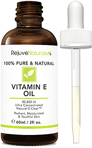 Vitamin E Oil 100 Pure Natural 85800 IU Repair Dry Damaged Skin from Surgery Acne Age Spots Wrinkles Boost Collagen for Moisturized Youthful looking Skin d alpha tocopherol 2 Fl Oz 0 belly baby and beyond