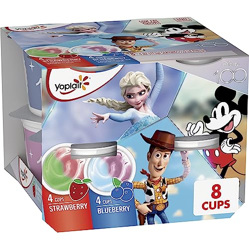 Yoplait Strawberry Blueberry Low Fat Kids Yogurt Pack 8 Yogurt Cups 0 belly baby and beyond