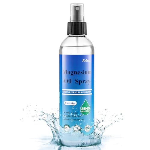 100 Pure Magnesium Oil Spray8 fl ozLess Itchy Topical Magnesium Oil for Feet Magnesium Chloride from Ancient Zechstein Seabed Without Scented 0 belly baby and beyond