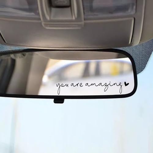 2 x Car Vinyl Sticker You Are Amazing Laptop Sticker Aesthetic Stickers Girl Water Bottle Sticker Girl Friend Computer Stickers Gifts New Car Decal Black 0 belly baby and beyond