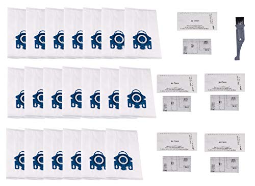 20Packs Type GN Miele Vacuum BagsReplacement Miele AirClean 3D Efficiency Compatible Miele Canister Vacuum Cleaner Dust Bags5pcs Motor Protection Filters 5pcs Air Clean Filter 0 belly baby and beyond