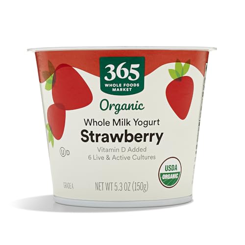 365 by Whole Foods Market Yogurt Strawberry Organic 53 Ounce 0 belly baby and beyond