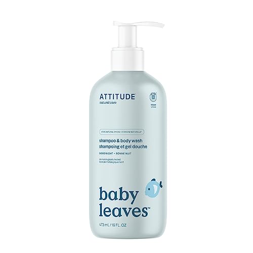 ATTITUDE Baby Shampoo Vegan Cruelty free 0 belly baby and beyond