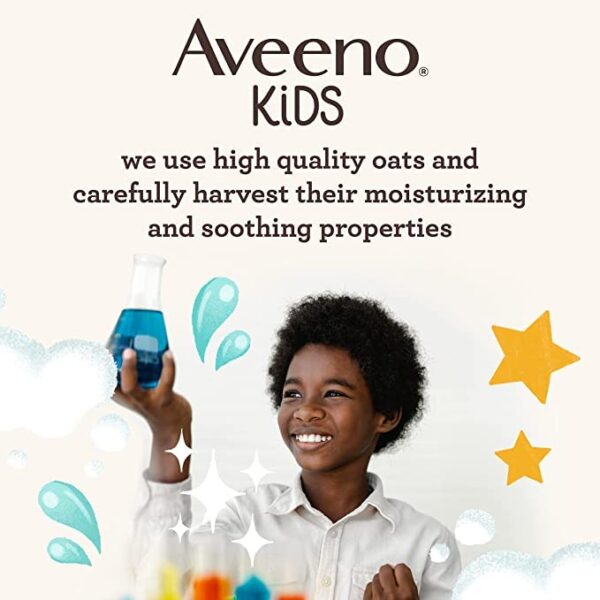 AVEENO BABY Kids Curly Hair Shampoo and Conditioner Set 12 fl Oz each with Oat Extract Shea Butter Hydrating Hypoallergenic Moisturizing for Defined Curls Gentle for Kids Developing Hair 0 3 belly baby and beyond