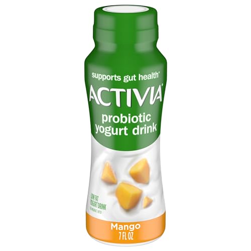 Activia Mango Probiotic Lowfat Yogurt Drink Delicious Probiotic Yogurt Drink to Help Support Gut Health 7 FL OZ 0 belly baby and beyond