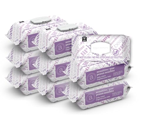Amazon Elements Baby Wipes Sensitive 810 Count Flip Top Packs Pack of 9 0 belly baby and beyond