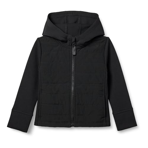 Amazon Essentials Girls and Toddlers Hooded Full Zip Active Jacket 0 belly baby and beyond