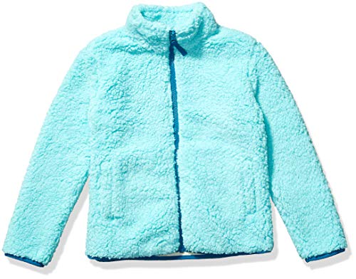 Amazon Essentials Girls and Toddlers Sherpa Fleece Full Zip Jacket 0 belly baby and beyond