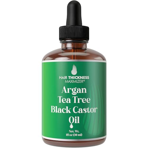 Argan Tea Tree Oil Black Castor Oil For Hair Growth Vegan Thickening Moisturizing Strengthening Stay In Conditioner Oil For Women Men A Scalp Serum Treatment For Weak Frizzy Dry Hair 1oz 0 belly baby and beyond