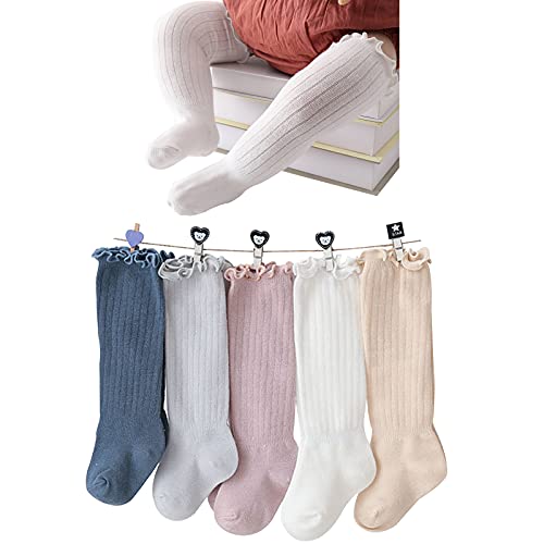 Baby Knee High Socks Newborn Infants Toddlers Cotton Uniform Stockings Warm Cotton Boys Girls Stockings 0 belly baby and beyond