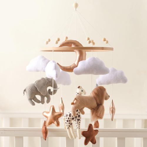 Baby Mobile for Crib Baby Crib Mobile for Boys Girls Baby Mobile for Bassinet Boho Nursery Mobile Nursery Decor Theme for Infant Bedroom Hanging Gender Neutral Baby Gift 0 belly baby and beyond