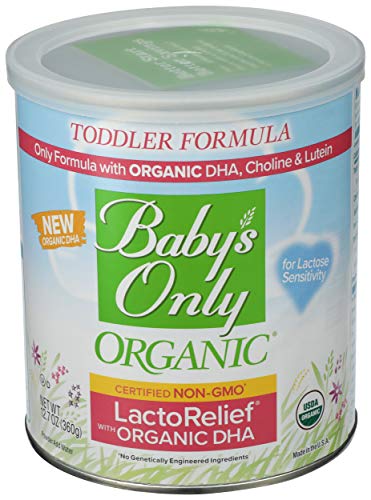 Babys Only Toddler Formula Lactose Relief Organic 127 Ounce Can 0 belly baby and beyond