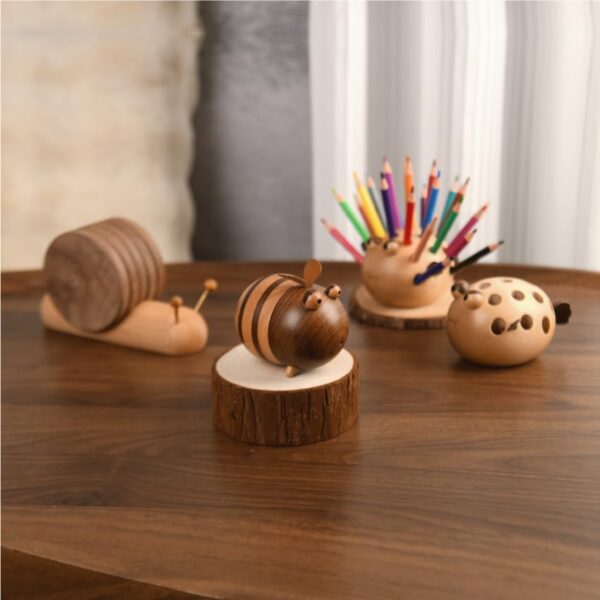 BeeToothpicks Holder Dispenser Comes with 150 Pcs Toothpicks Unique Funny Cute Small Gifts House Warming Gifts New Home 0 4 belly baby and beyond