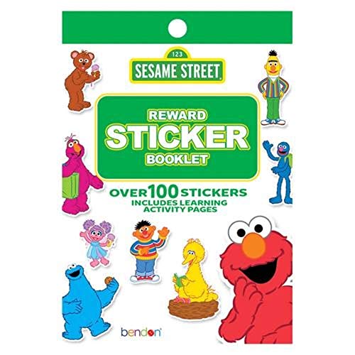 Bendon Publishing Sesame Street Rewards Mini Sticker Booklet Pad 0 belly baby and beyond