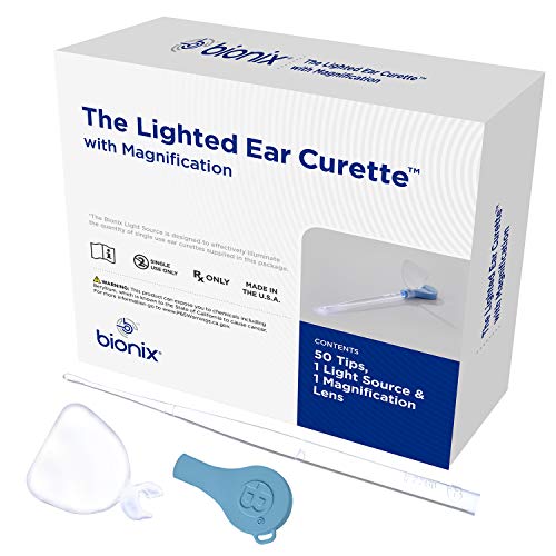 Bionix Lighted InfantScoop Ear Curette Tool Earwax Removal Tool Helps Remove Wax Buildup Safe Earwax Removal Convenient Easy to Use Ideal for Healthcare Providers Single Use 52 Piece Set 0 belly baby and beyond
