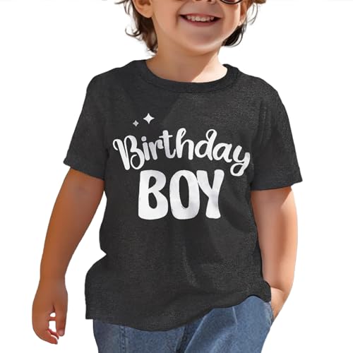 Birthday Boy Shirt Toddler Baby Boy Birthday Party T Shirt 1st 2nd 3rd 4th 5th Birthday Gift Tee Shirt 0 belly baby and beyond