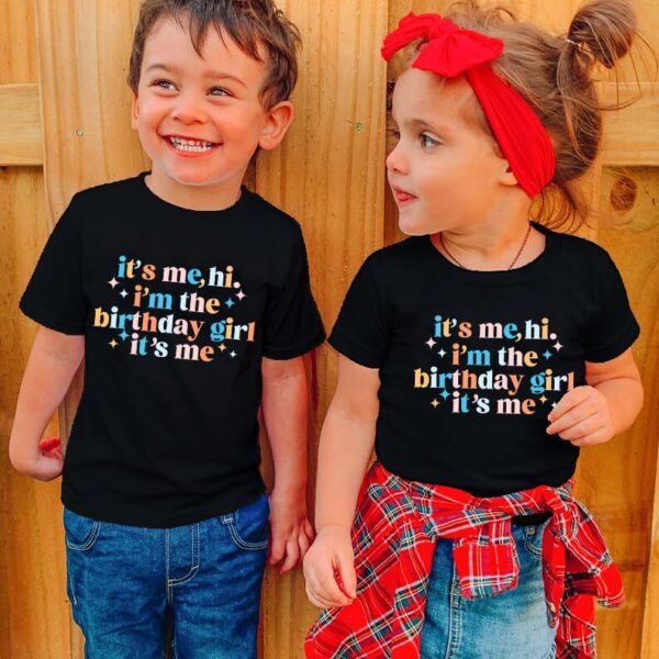Birthday T Shirt for Toddler Girls Its Me Hi Im The Birthday Print Shirt Cute Birthday Party Gift Top 0 2 belly baby and beyond