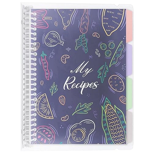 Blank Recipe Book to Write in Your Own Recipes 85 x 11 Removable Hardcover Family Recipe Binder with Dividers Customized Personal Recipe Book Hold 140 Recipes Salvia Blue 0 belly baby and beyond
