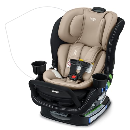 Britax Poplar S Convertible Car Seat 2 in 1 Car Seat with Slim 17 Inch Design ClickTight Technology Sand Onyx 0 belly baby and beyond