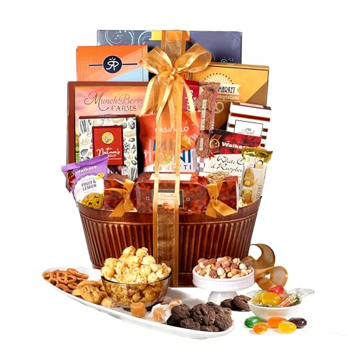 Broadway Basketeers Chocolate Gift Basket Snack Gifts for Women Men Families College Appreciation Thank You Birthday Corporate Get Well Soon Sympathy Care Package 0 belly baby and beyond
