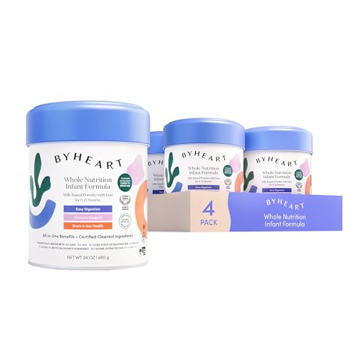 ByHeart Whole Nutrition Infant Formula Powder for Infants 0 12 Months Made With Organic Grass Fed Whole Milk Clean Label Project Certified Closest to Breast Milk Baby Formula Patented Protein Blend 24 0 belly baby and beyond