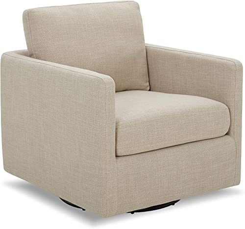 CHITA Swivel Accent Chair Club Arm Chair Oversized Chair for Living Room Fully Assembled Flax Beige 0 belly baby and beyond