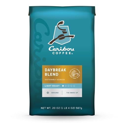 Caribou Coffee Light Roast Ground Coffee Daybreak Morning Blend 20 Ounce Bag Packaging May Vary 0 belly baby and beyond