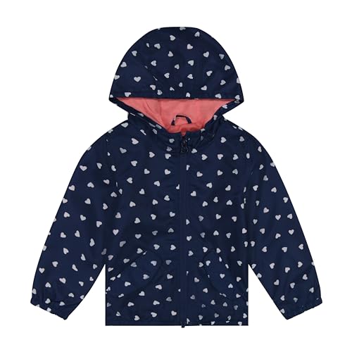 Carters ToddlerLittle Girls Jersey Lined Perfect Rain Lightweight Jacket 0 belly baby and beyond