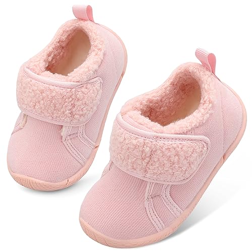 Centipede Demon Toddler Slippers for Girls Boys Fuzzy Kids House Shoes Warm Home Indoor Shoes Cozy Winter Slipper Sneakers Fleece Rubber Sole Outdoor Walking Shoes 0 belly baby and beyond