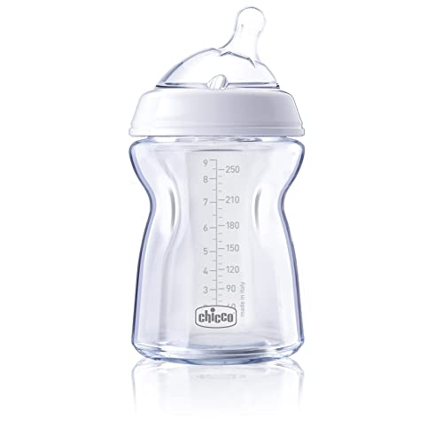 Chicco Natural Feeling Bottle Glass 0Mesi 250ml 0 belly baby and beyond