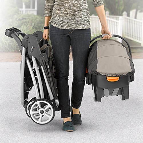 Chicco Viaro Quick Fold Travel System Includes Infant Car Seat and Base Stroller and Car Seat Combo Baby Travel Gear BlackBlack 0 0 belly baby and beyond