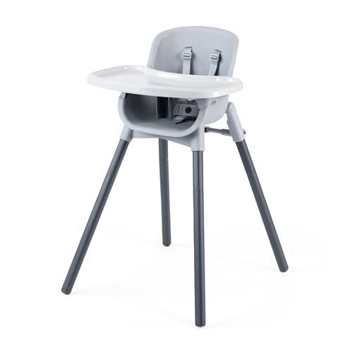 Chicco Zest 4 in 1 Folding High Chair Feeding Chair Toddler Chair and Youth Stool Multi Use Easy Clean High Chair SeasaltGrey 0 belly baby and beyond