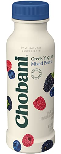 Chobani Mixed Berry Low Fat Greek Yogurt Drink 7 Floz 0 belly baby and beyond