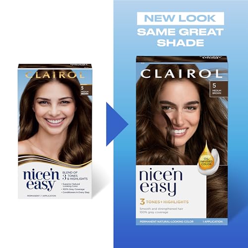 Clairol Nicen Easy Permanent Hair Dye 65G Lightest Golden Brown Hair Color Pack of 3 0 1 belly baby and beyond